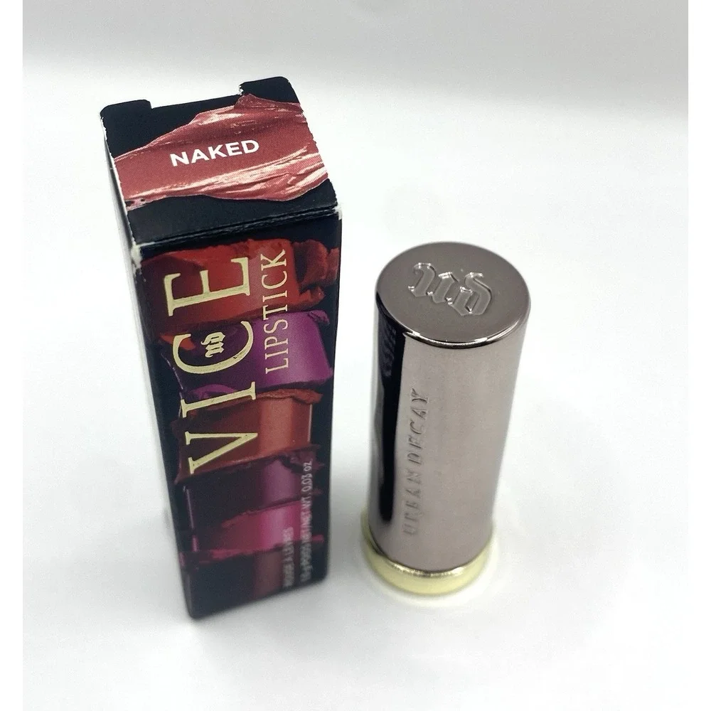 Urban Decay Vice Lipstick Naked (Cream) Travel Size .03 oz NIB